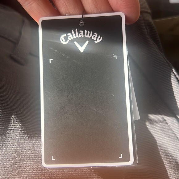 CALLAWAY GOLF HYBRID SHORTS -NWT- GREY MENS 34 - Picture 4 of 4